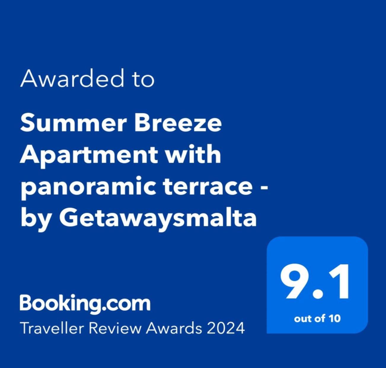 Summer Breeze Apartment With Panoramic Terrace - By Getawaysmalta Mellieħa Exterior foto